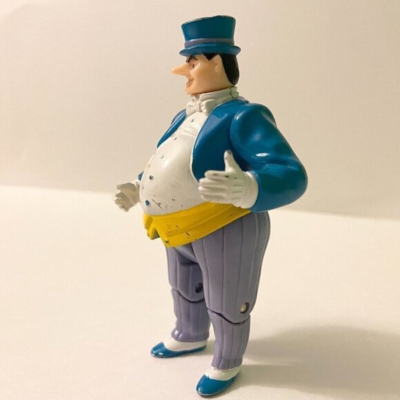 Vintage 1989 Batman Penguin Action Figure DC Comics 4 Inch  Tall Toy - Picture 4 of 12